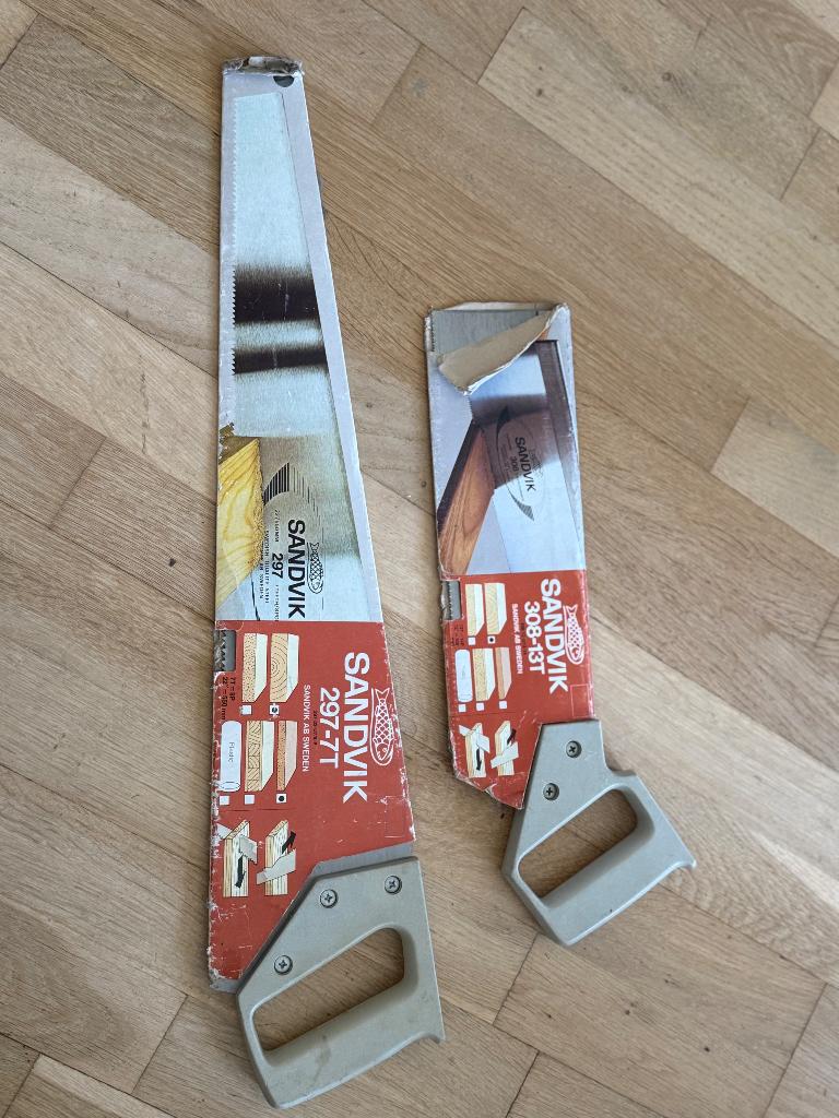 Sandvik handzagen, Ophalen of Verzenden, Gebruikt, Handzaag, Sandvik