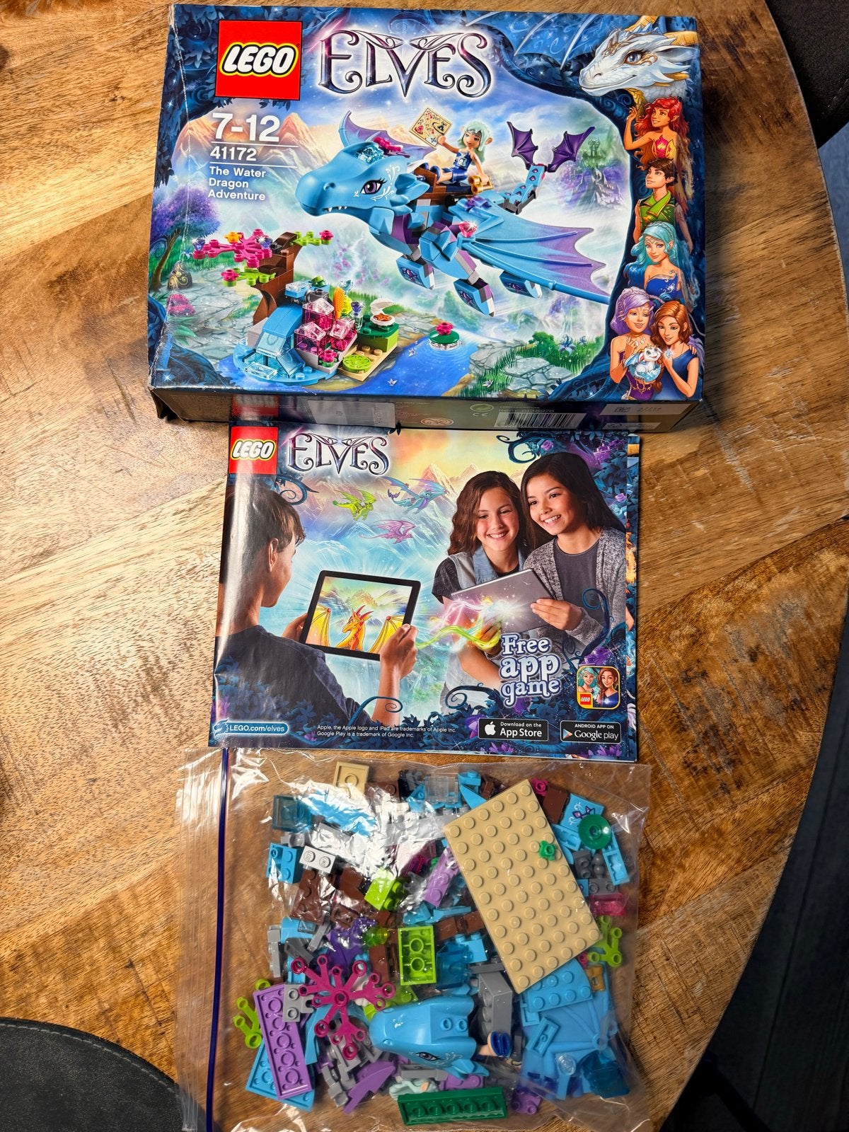Lego Elves 41172 The Water Dragon Adventure, Ophalen, Overige thema's, Lego, Zo goed als nieuw