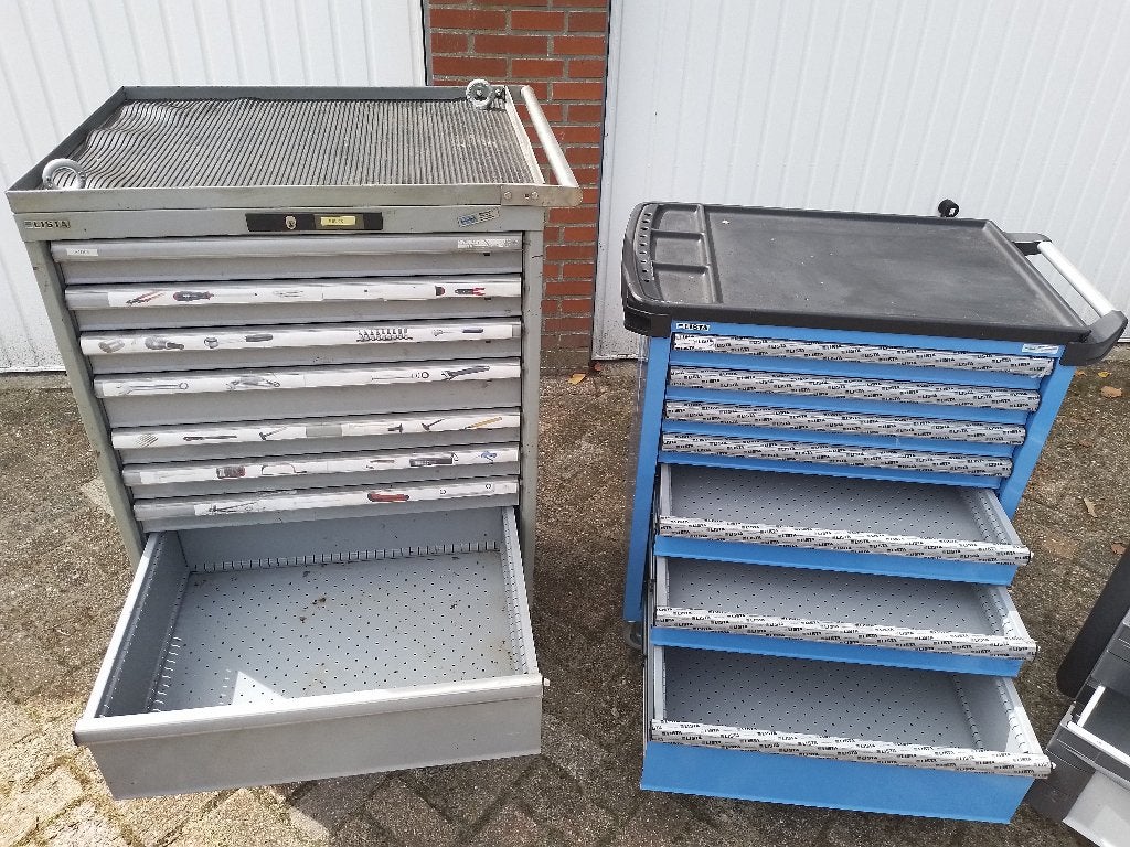 Gereedschapkar Facom 7ldg of 8laden Lista gereedschapwagen, Ophalen, Zo goed als nieuw