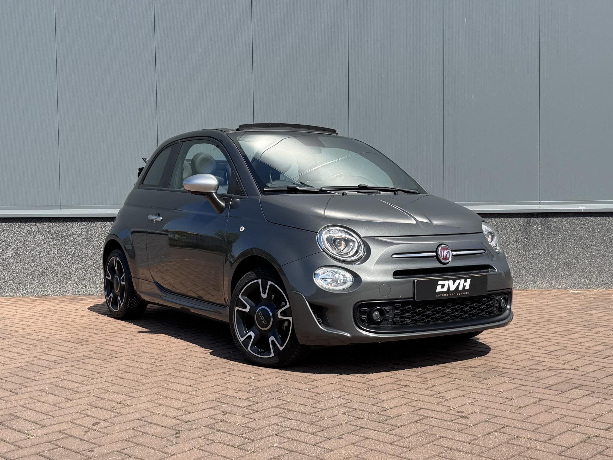 Fiat 500C 1.0 Hybrid Rockstar Sport, Auto's, Fiat, Voorwielaandrijving, Stof, Cabriolet, 4 stoelen