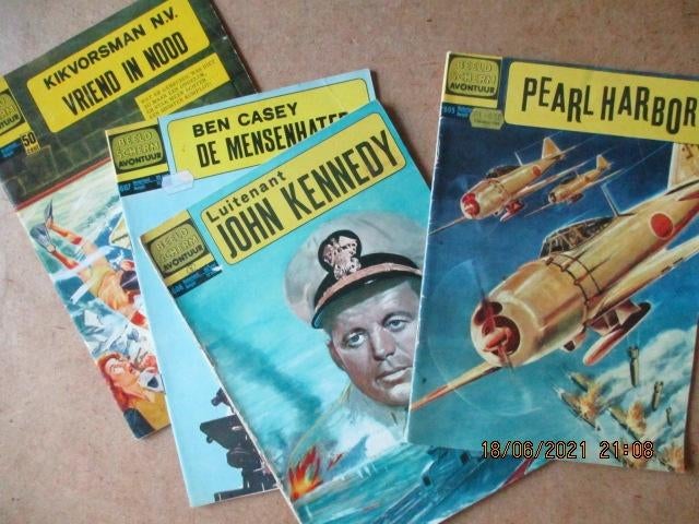 adv4417 beeldscherm avontuur, Boeken, Strips | Comics, Gelezen, Eén comic, Overige gebieden, Ophalen