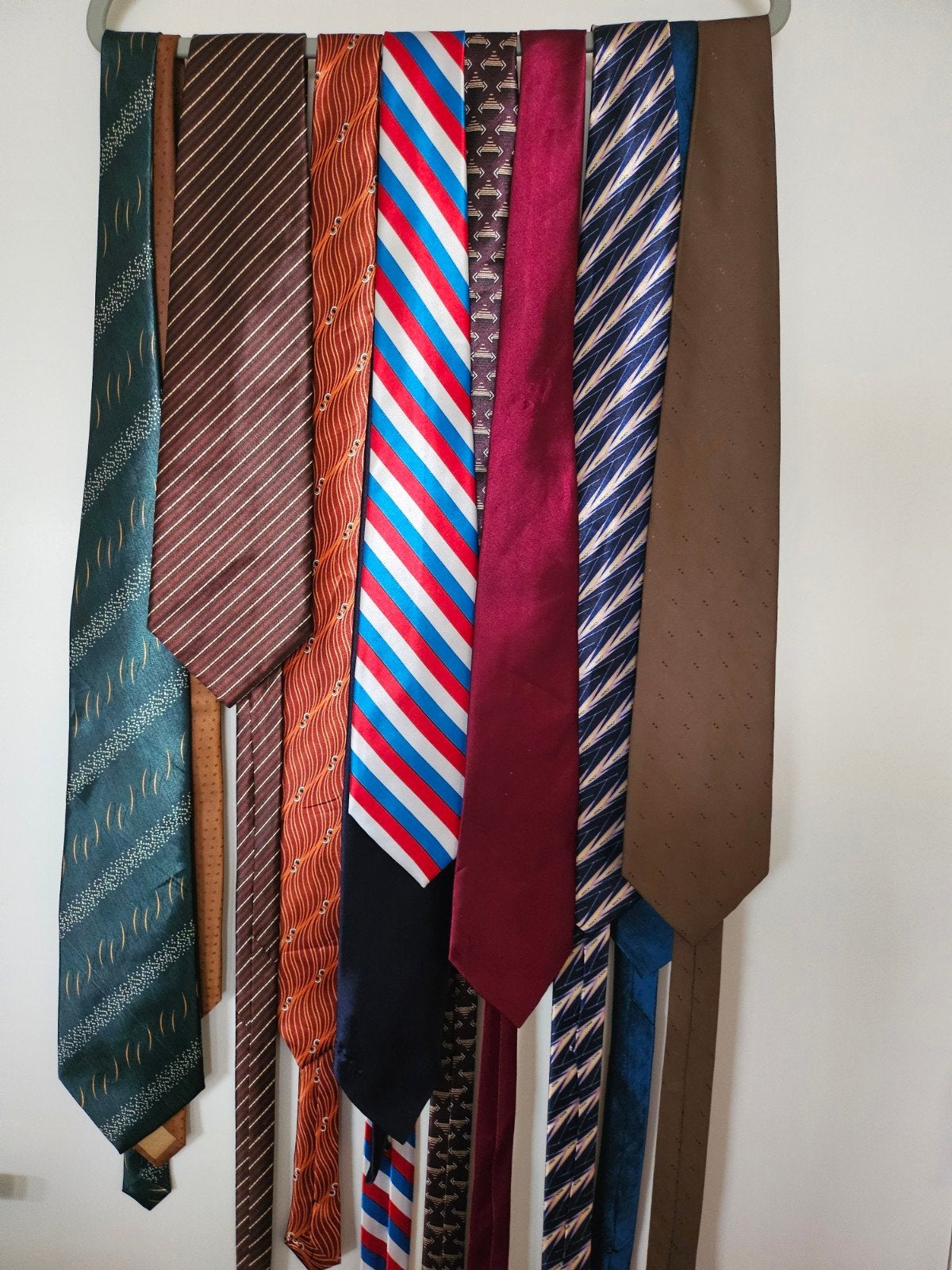 Diverse stropdassen - Set van 11 stuks, Kleding | Heren, Stropdassen, Ophalen, Meerkleurig, Diverse merken, Met patroon