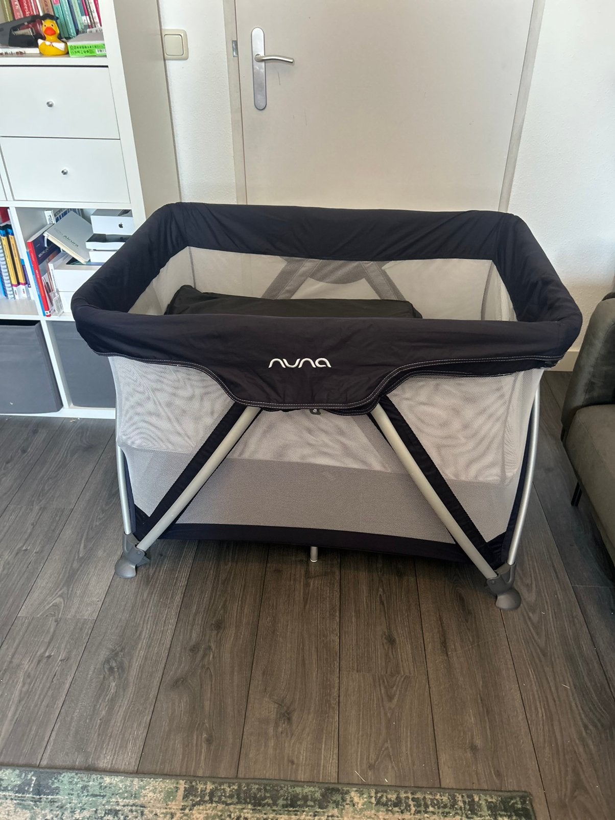 Nuna Sena Campingbedje– nagenoeg nieuw, Ophalen, Zo goed als nieuw, Ledikant