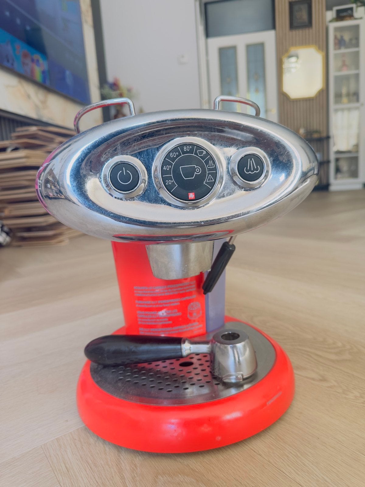 Nice Illy coffee Machine, Koffiepads en cups, Gebruikt, Koffiemachine, Ophalen of Verzenden