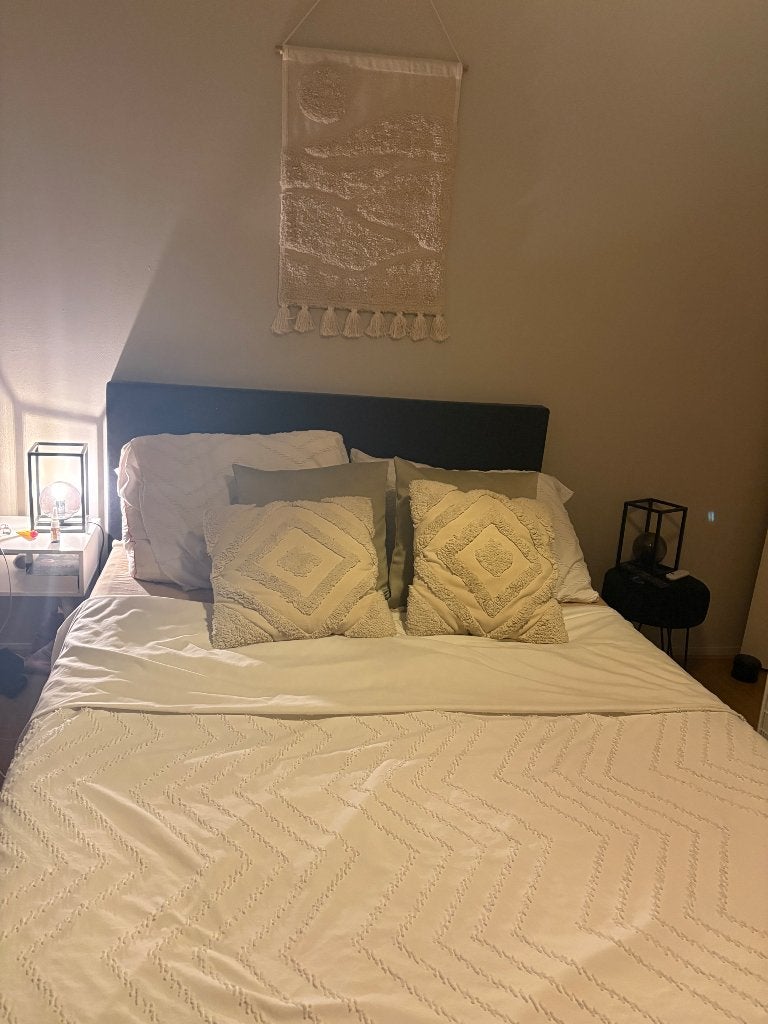 Bed gratis af te halen, Ophalen, Gebruikt, Zwart, Tweepersoons