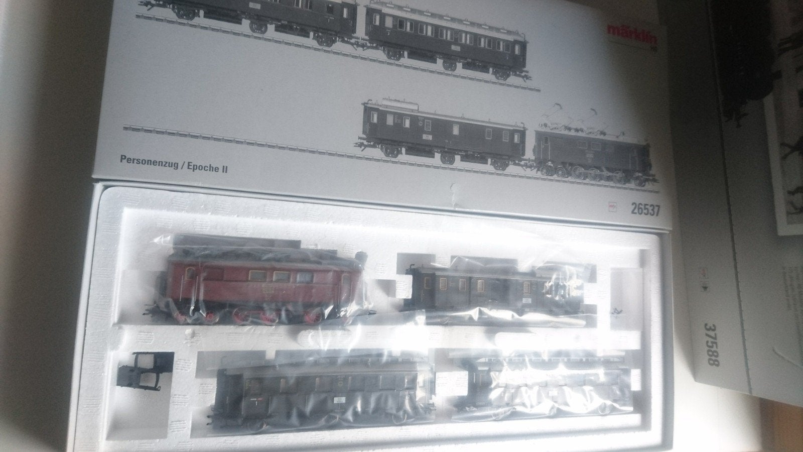 Marklin - Treinset Reizigerstrein DRG Bayern. - Mfx - 26537, Ophalen, Wisselstroom, Treinset, Zo goed als nieuw
