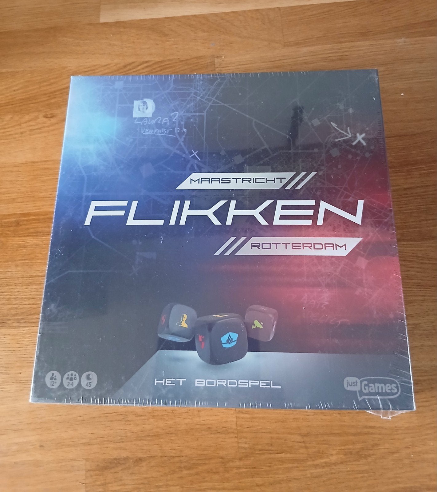 Flikken Maastricht/Rotterdam Het Bordspel - Nieuw!, Drie of vier spelers, Ophalen of Verzenden, Nieuw, Just Games