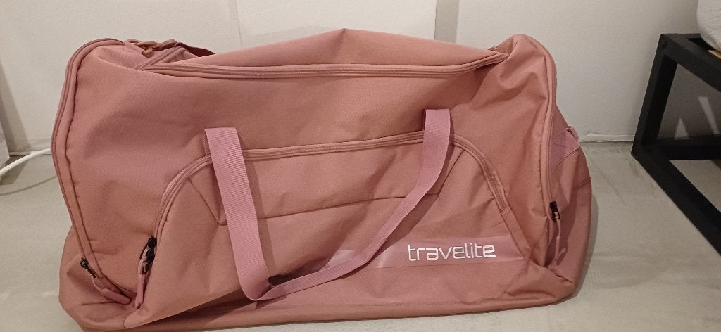 Travelite Kick Off Duffle XL - oud roze Reistas 120L, 30 cm of meer, Ophalen of Verzenden, Zo goed als nieuw, 60 tot 80 cm