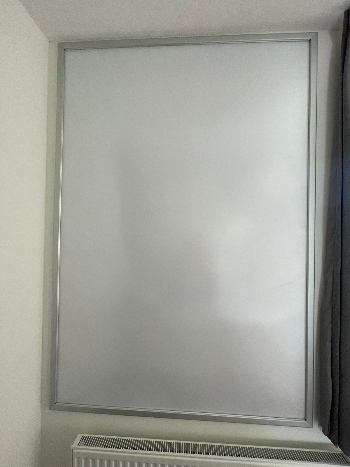 Kliklijst Aluminium ABRI 32mm - Zilver (118,5x175 cm), Ophalen, Metaal of Aluminium, Nieuw, 100 tot 125 cm