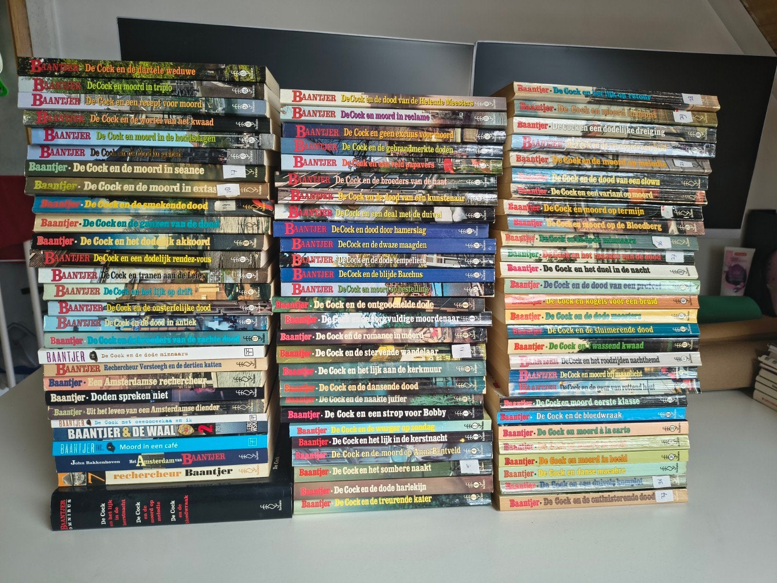 Baantjer collectie: 83 boeken - in één koop!, Boeken, Ophalen, Gelezen, A.C. Baantjer