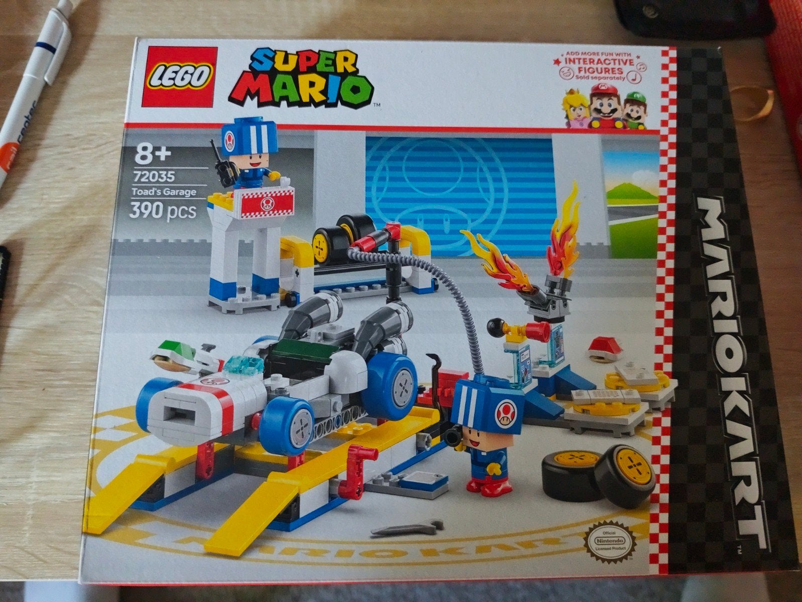 LEGO Super Mario 72035 Toad's Garage - Nieuw in doos, Lego, Nieuw, Ophalen of Verzenden, Complete set