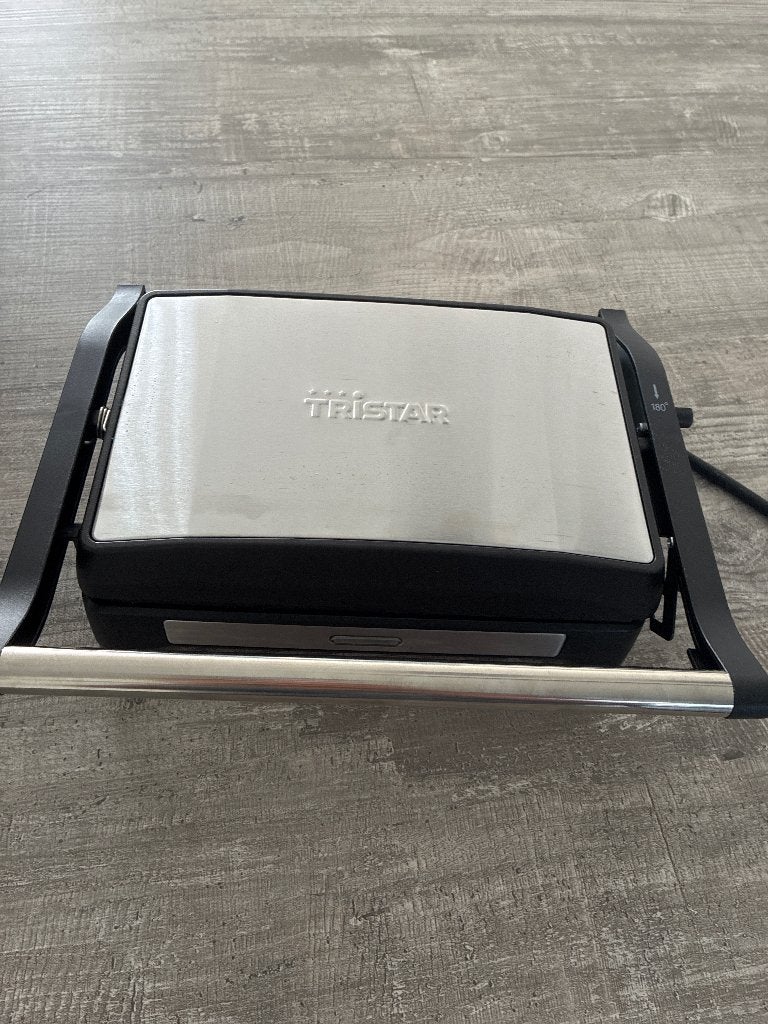 Contactgrill, Witgoed en Apparatuur, Contactgrills, Ophalen, Zo goed als nieuw