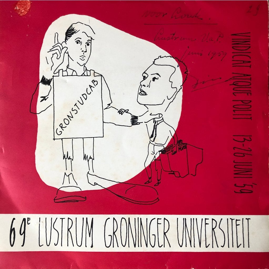 1959	Seth Gaaikema en het Groninger Studentencabaret 1959, 7 inch, Zo goed als nieuw, EP, Humor en Cabaret