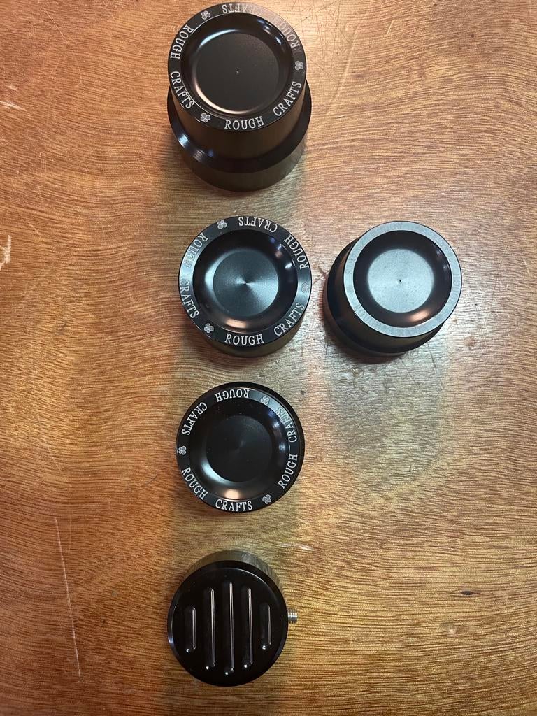Rough Crafts sier/eind doppen voor je motor (nieuw), Ophalen of Verzenden, Nieuw