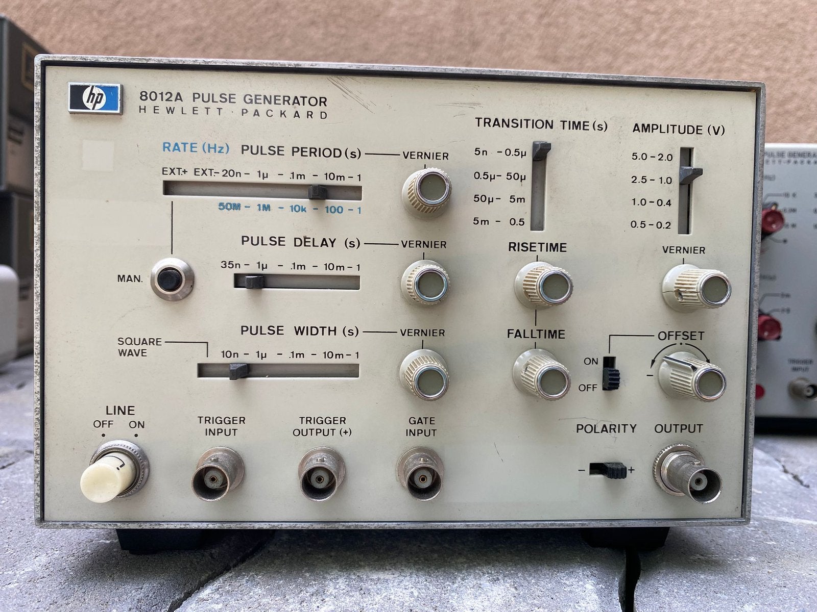 HP 8012A Pulsgenerator - Vintage Testapparatuur, Doe-het-zelf en Verbouw, Meetapparatuur, Ophalen of Verzenden, Gebruikt