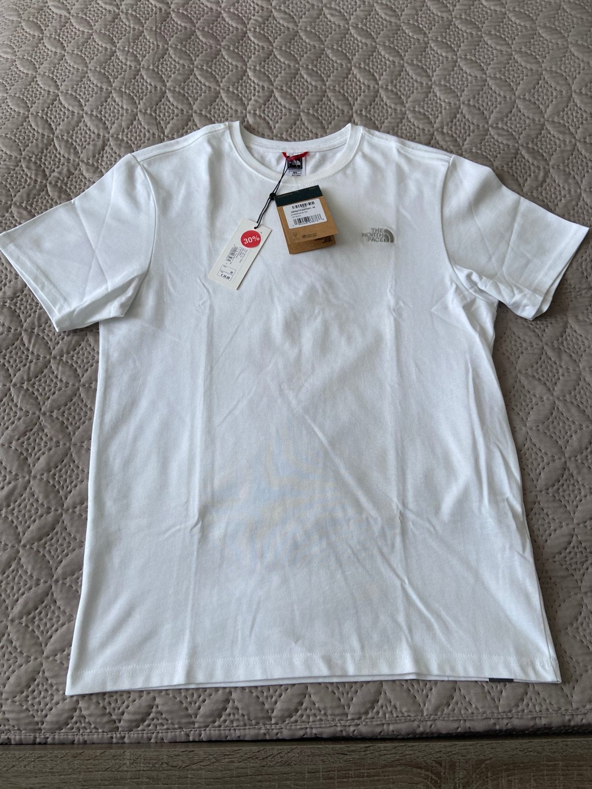 The North Face t shirt wit nieuw, Ophalen of Verzenden, Nieuw, Maat 48/50 (M), Wit