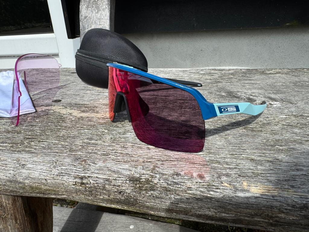 Oakley Sutro lite Mathieu van der Poel, Ophalen of Verzenden, Zo goed als nieuw, Bovenkleding