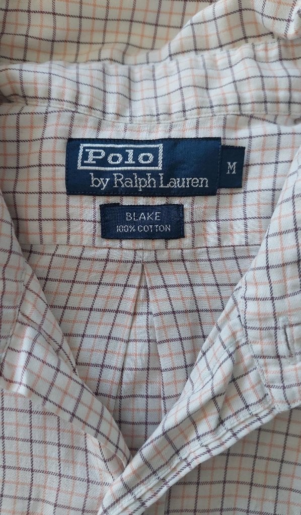 Ralph Lauren overhemd in maat M, Ralph Lauren, Halswijdte 39/40 (M), Zo goed als nieuw, Meerkleurig
