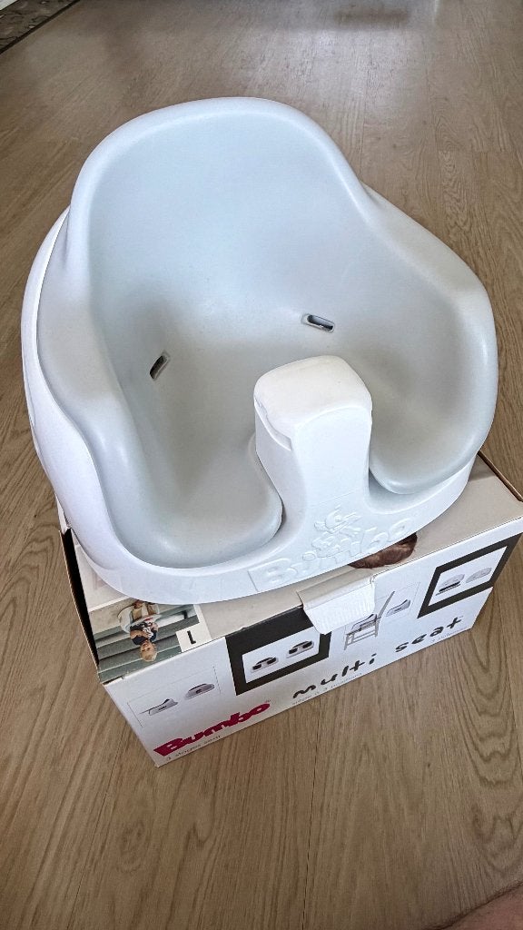 Bumbo Multi Seat Lichtgrijs - 3-in-1 Kinderstoel, Ophalen of Verzenden, Zo goed als nieuw, Overige typen