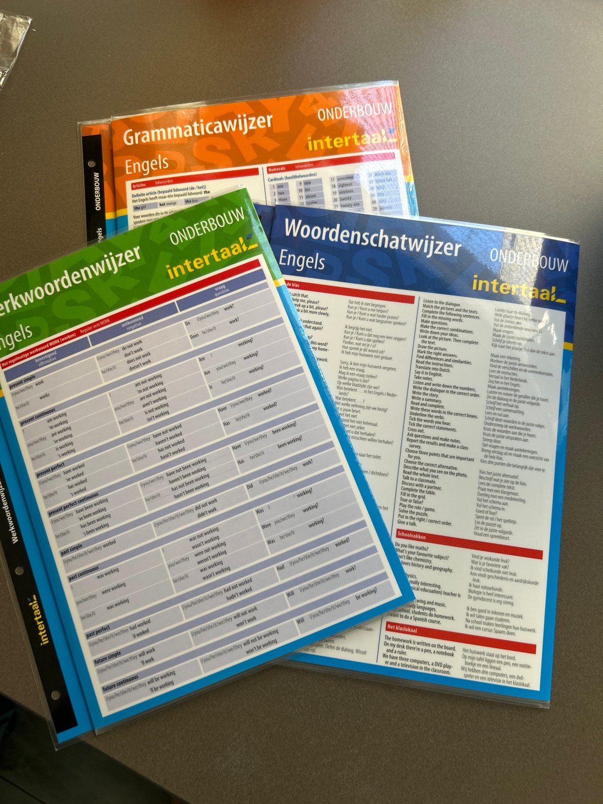 Intertaal Onderbouw Engels: Grammatica, Werkwoorden, Woorden, Ophalen of Verzenden, Zo goed als nieuw, Non-fictie