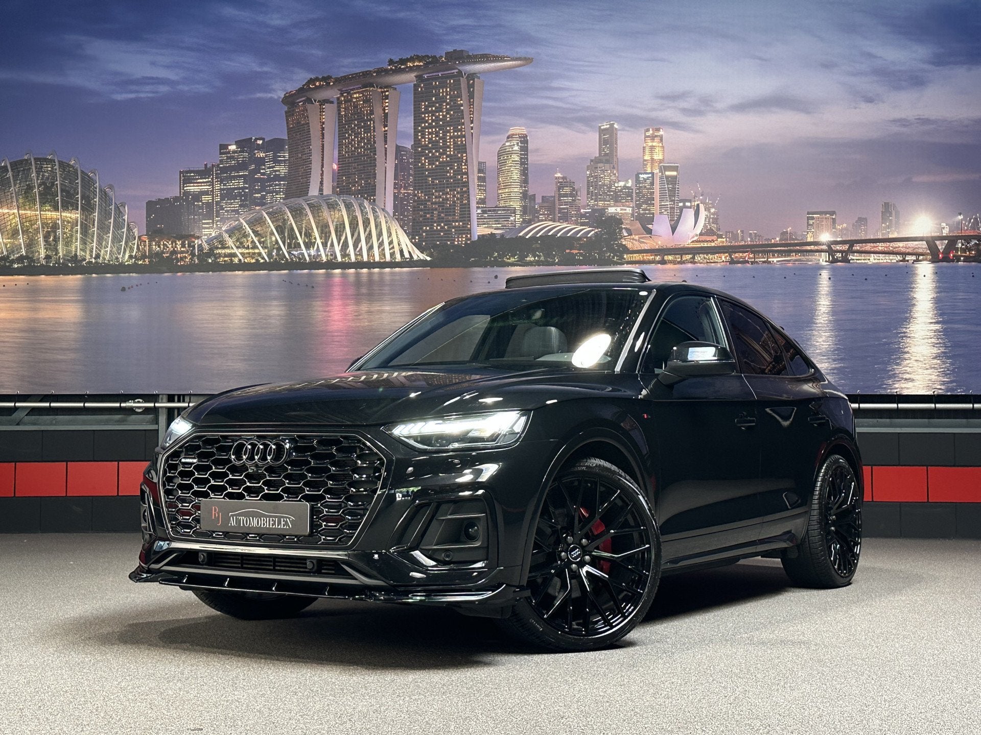 Audi Q5 Sportback 55 TFSI e 3xS-Line B&o|Panorama|Luchtverin, Auto's, Automaat, Dealer onderhouden, Gebruikt, 4 cilinders