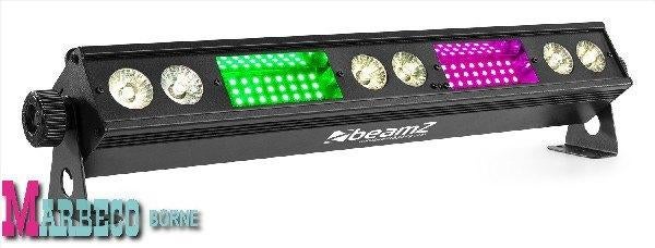 LED Strobe Bar, 2-IN-1 RGB LEDS, Stroboscoop, SMD, LSB340, Geluidgestuurd, Nieuw, Info@marbeco.nl, BeamZ