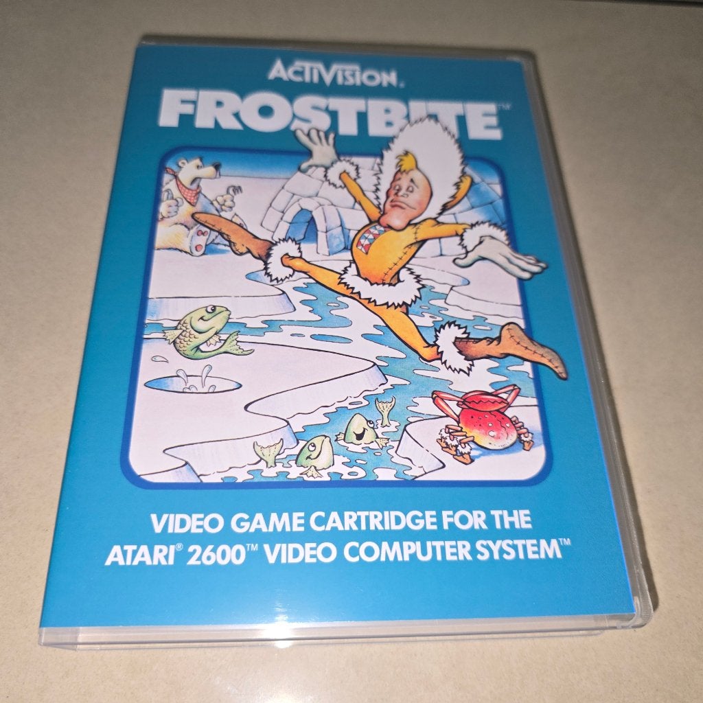 Frostbite Atari 2600 Game Case, Avontuur en Actie, Verzenden, 1 speler, Zo goed als nieuw