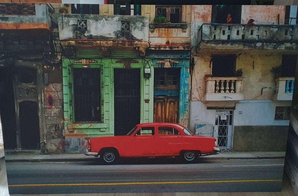Schilderij Cuba, Ophalen, Zo goed als nieuw, 100 tot 125 cm, Schilderij