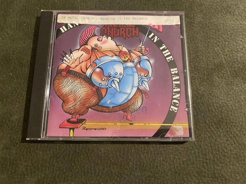 Metal church - in the balance CD [905], Verzenden, Zo goed als nieuw, Poprock