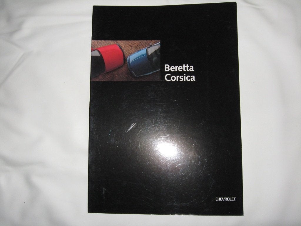 Mooie folder van CHEVROLET BERETTA- CORSICA 1995, Ophalen of Verzenden, Zo goed als nieuw, Chevrolet