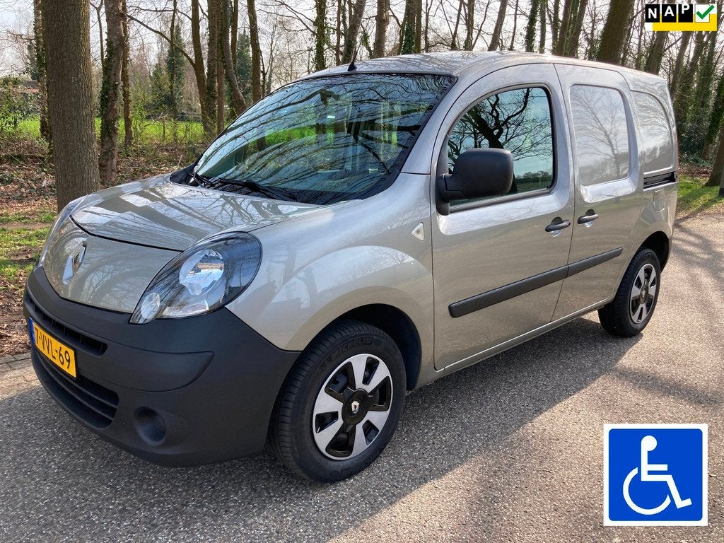 Renault Kangoo Express 1.6-16V rolstoelauto, zelfrijder,stan, Euro 5, Stof, Gebruikt, 4 cilinders