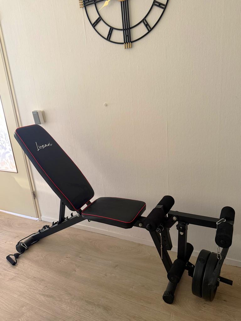 Sportbank, Sport en Fitness, Ophalen, Zo goed als nieuw, Metaal, Benen