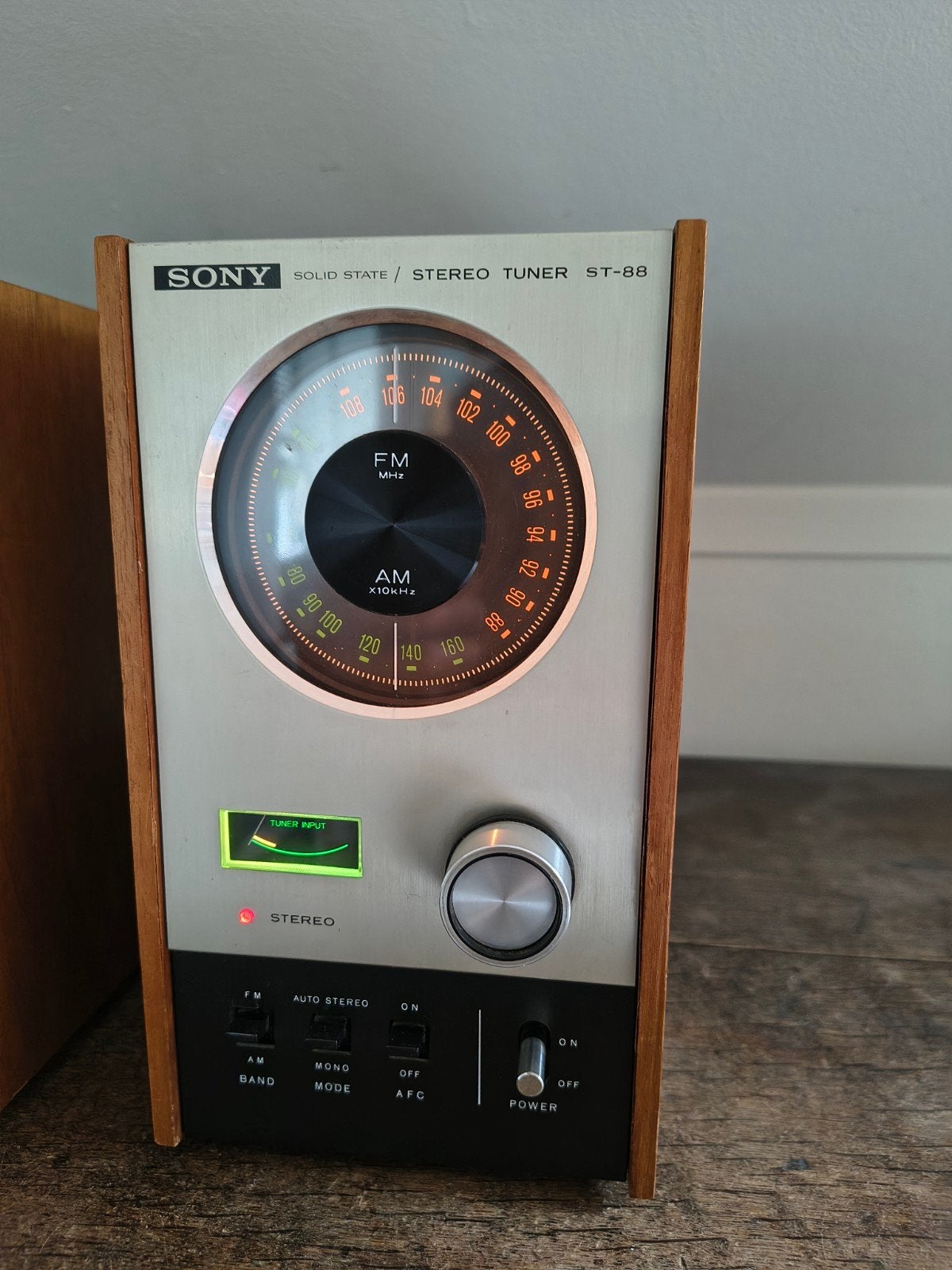 Fraaie Sony TA-88 versterker en ST-88 tuner, Ophalen of Verzenden, Gebruikt, Sony