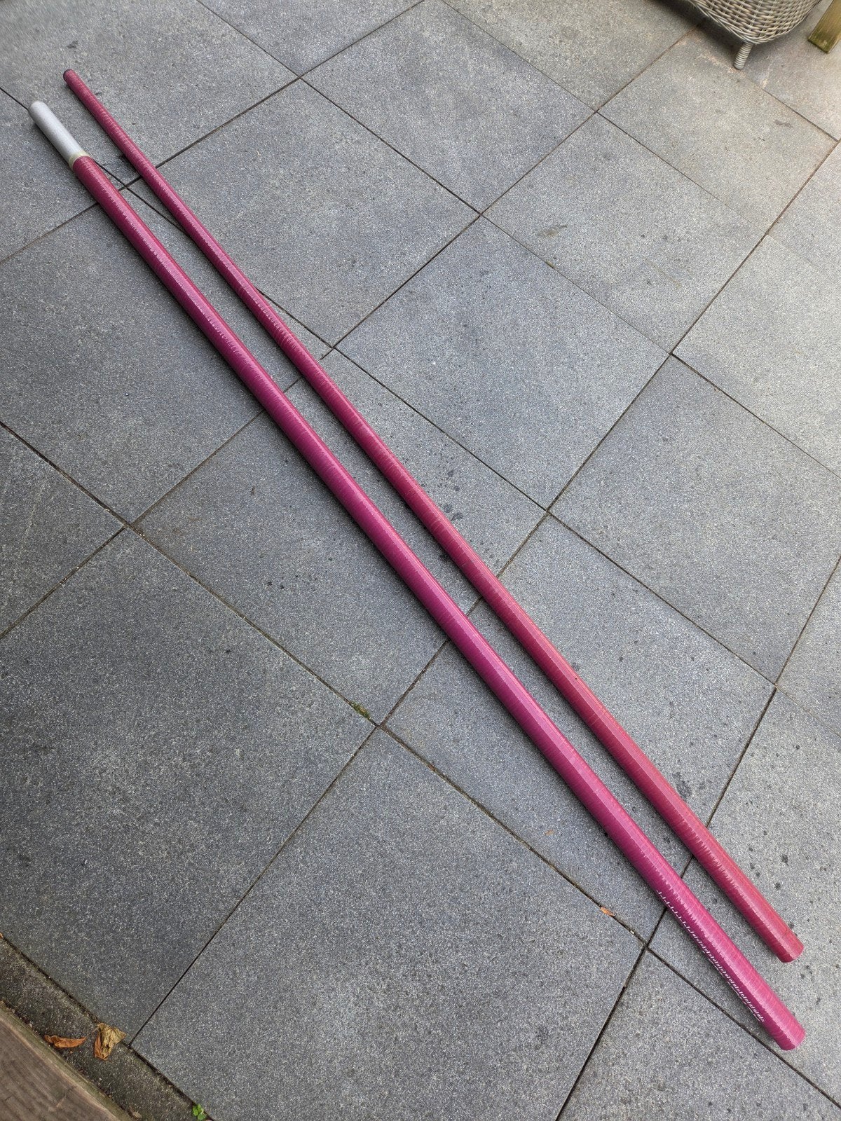 NPU sails Action 465 T windsurf mast, Watersport en Boten, Windsurfen, Gebruikt, Mast, Deelbare mast, Ophalen