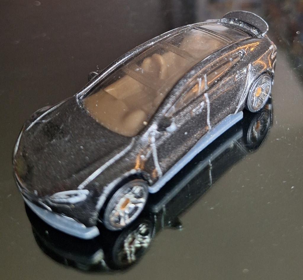 Hotwheels  tesla model s, Ophalen of Verzenden, Zo goed als nieuw, Auto