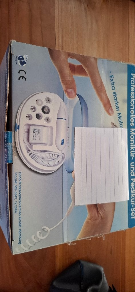 Manicure- en pedicureset, Ophalen of Verzenden, Zo goed als nieuw, Overige typen