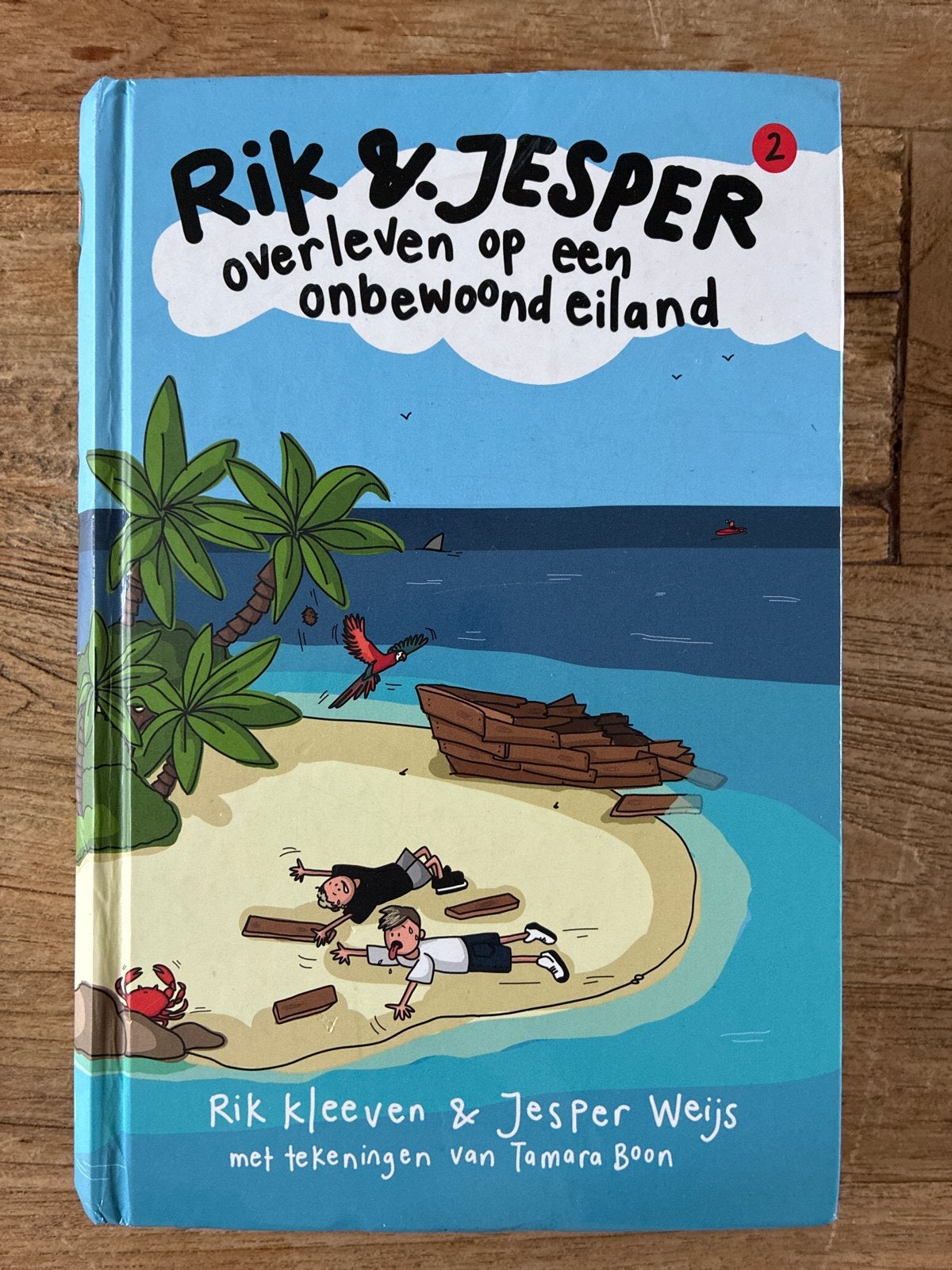 Rik & Jesper: Overleven op een onbewoond eiland, Ophalen of Verzenden, Zo goed als nieuw, Fictie algemeen