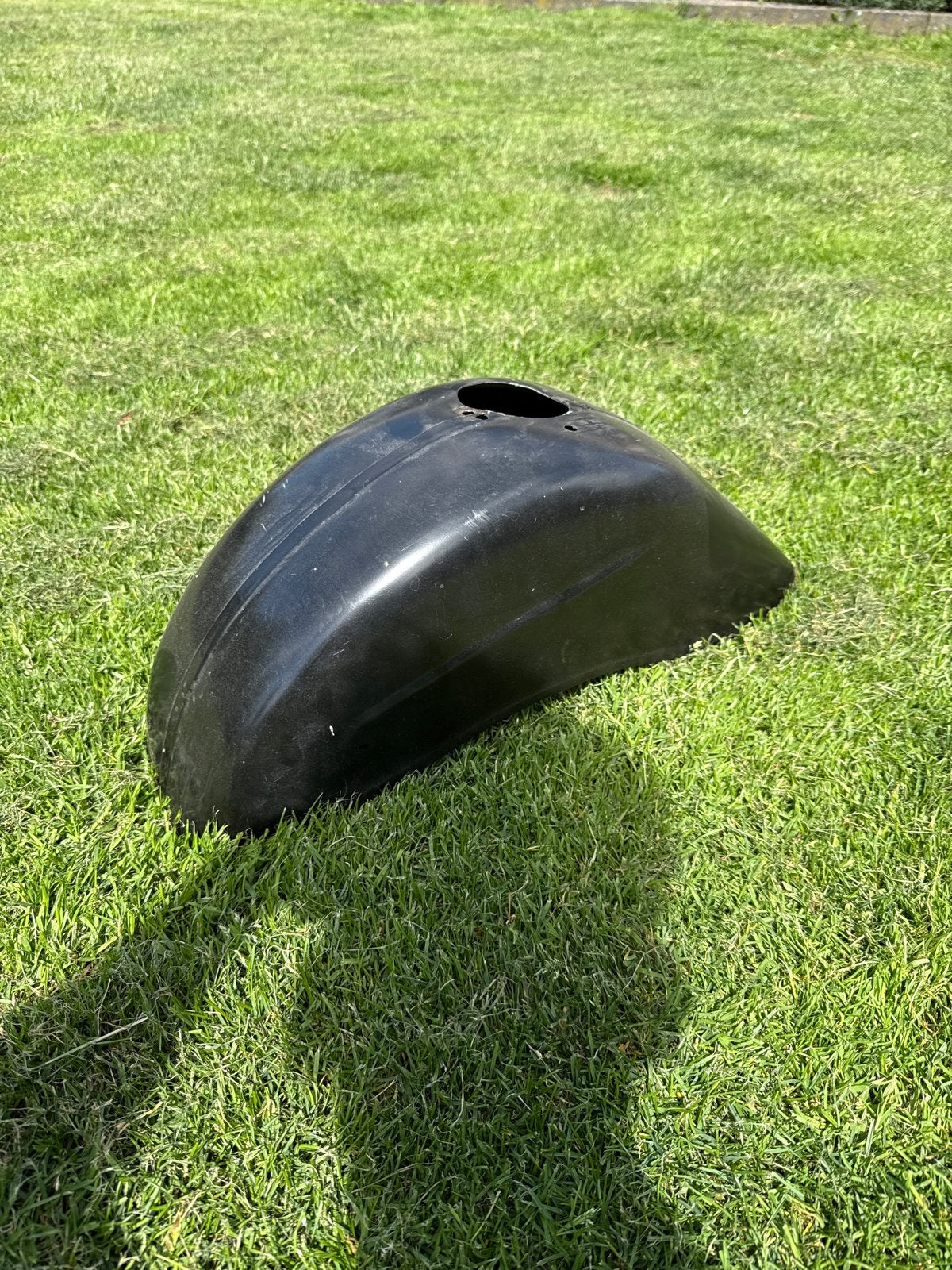 Vespa V50 Spatbord - Zwart, Ophalen of Verzenden, Gebruikt, Kap, Vespa