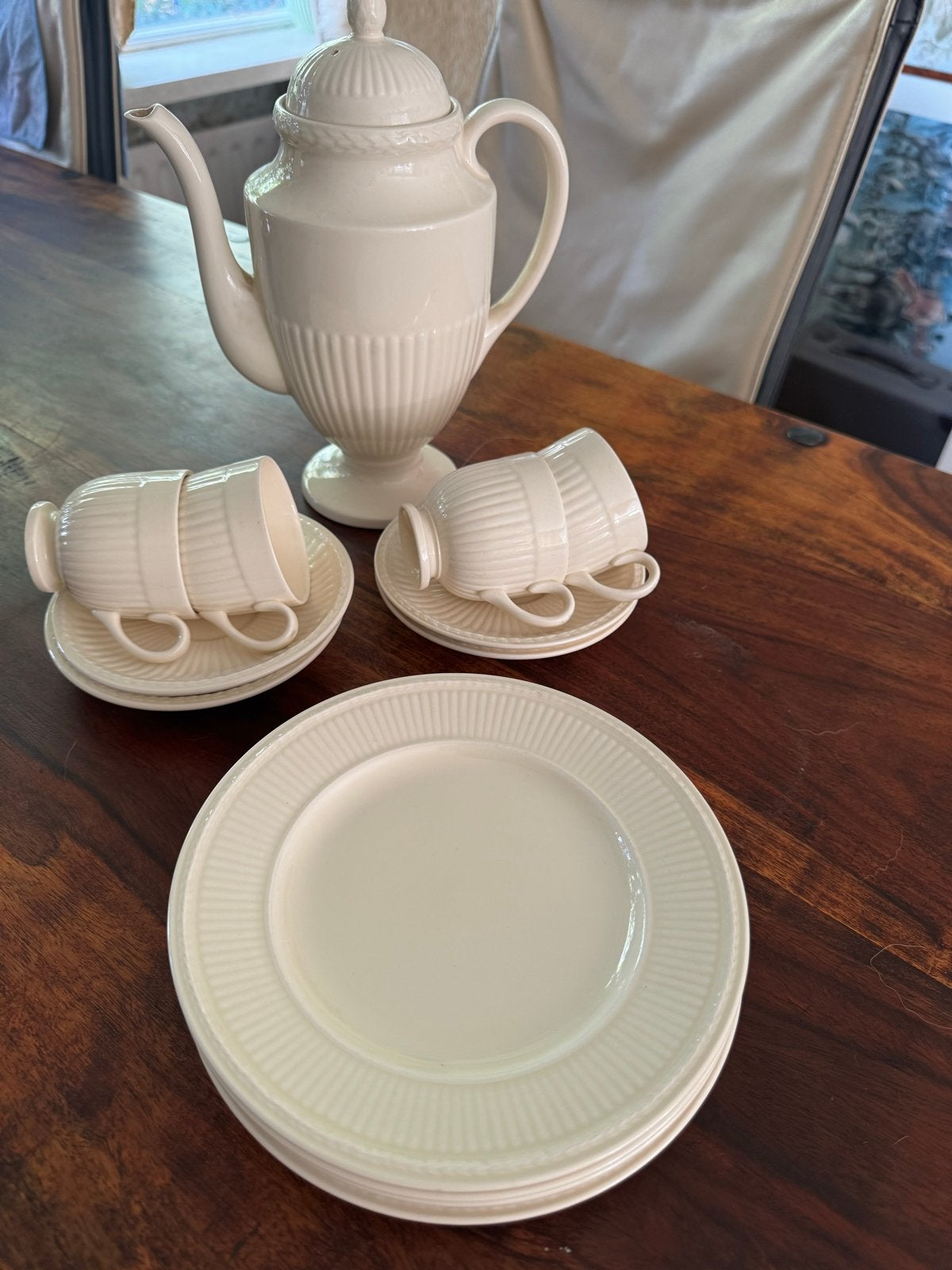 Wedgwood Queen's Ware Edme theeservies - 10-delig, Ophalen