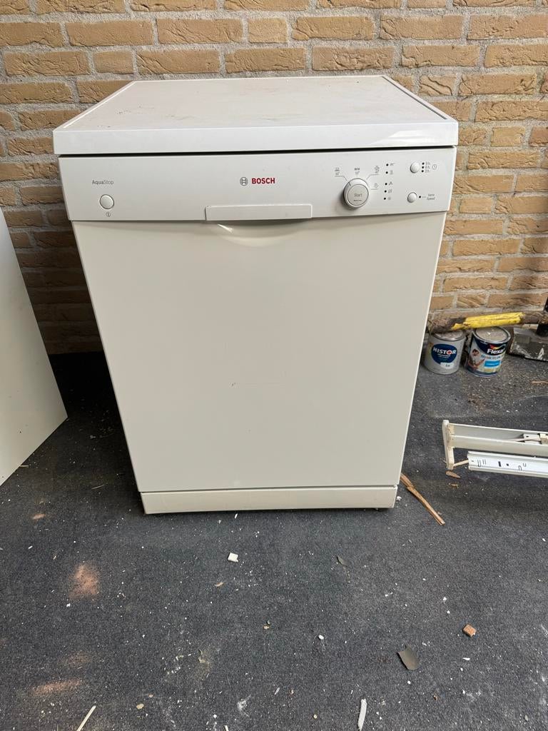 Bosch Vrijstaande Vaatwasser - Goede Staat, Ophalen, Gebruikt, 60 cm of meer, Eco programma