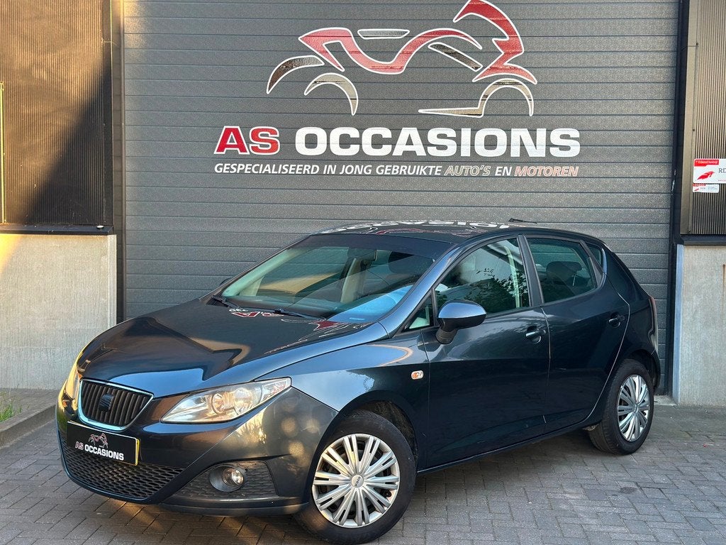 Seat Ibiza 1.4 Stylance - Nwe ketting - Airco - Schade vrij, Voorwielaandrijving, 86 pk, 4 cilinders, Ibiza