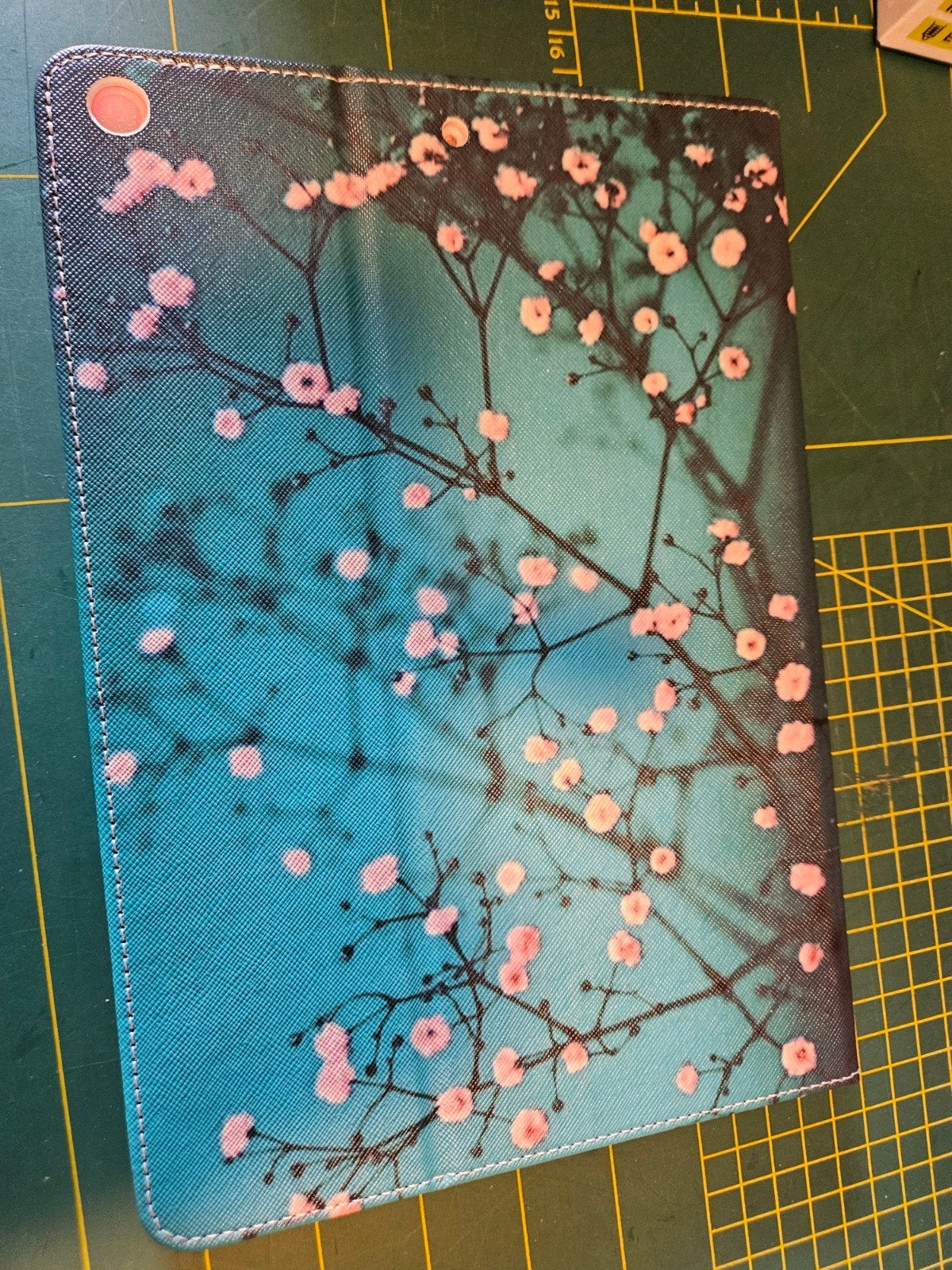 iPad hoes 10.2 inch (2019/2020/2021) - Bloesem design, 10 inch, Overige kleuren, Apple iPad, Nieuw