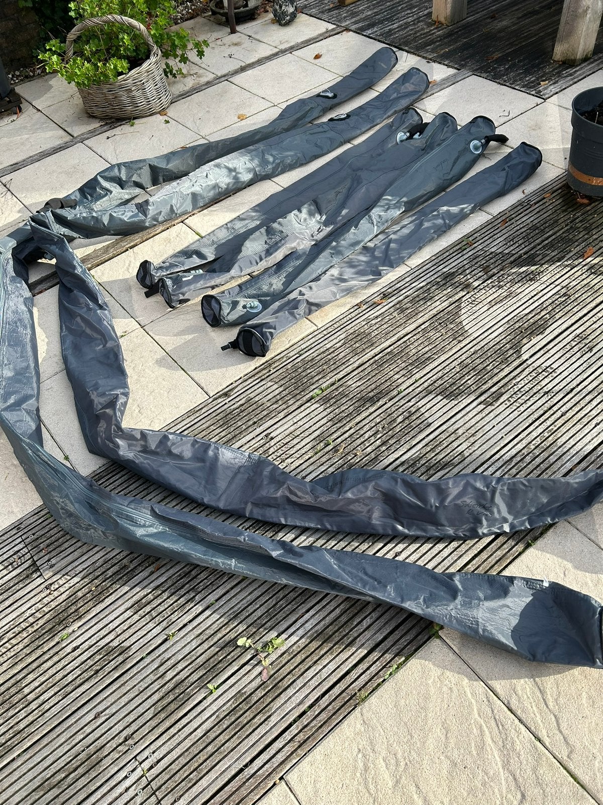 Outwell Tide 380SA Airtubes, Ophalen