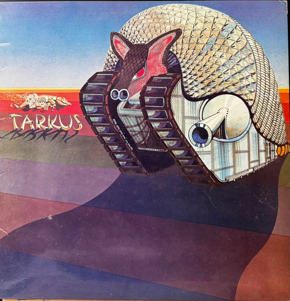 ELP - Tarkus (rare press) LP 1971 Island, Cd's en Dvd's, Vinyl | Rock, Ophalen of Verzenden, Gebruikt, 12 inch, Poprock