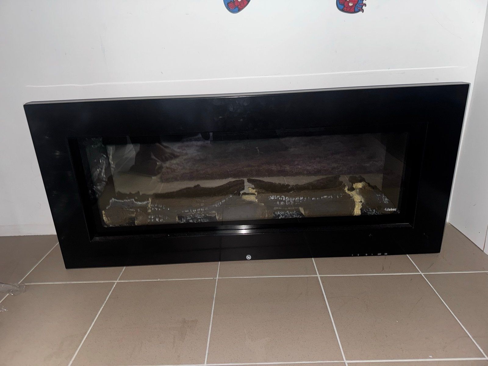 Faber elektrische haard - sfeer en warmte, Huis en Inrichting, Haarden, Ophalen, Gebruikt, Inbouwhaard, Elektrische haard