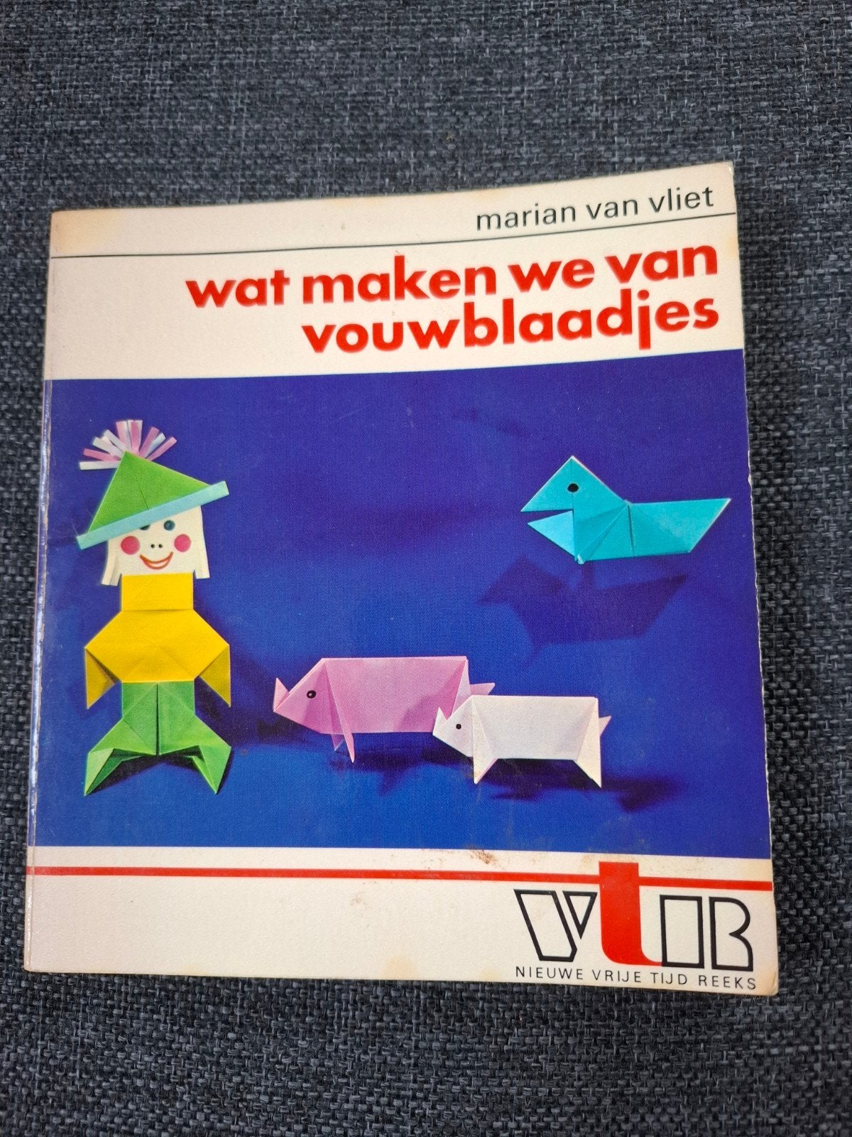 Wat maken we van vouwblaadjes  van de Marian  van  Vliet, Gelezen, Ophalen of Verzenden, Overige onderwerpen, Geschikt voor kinderen