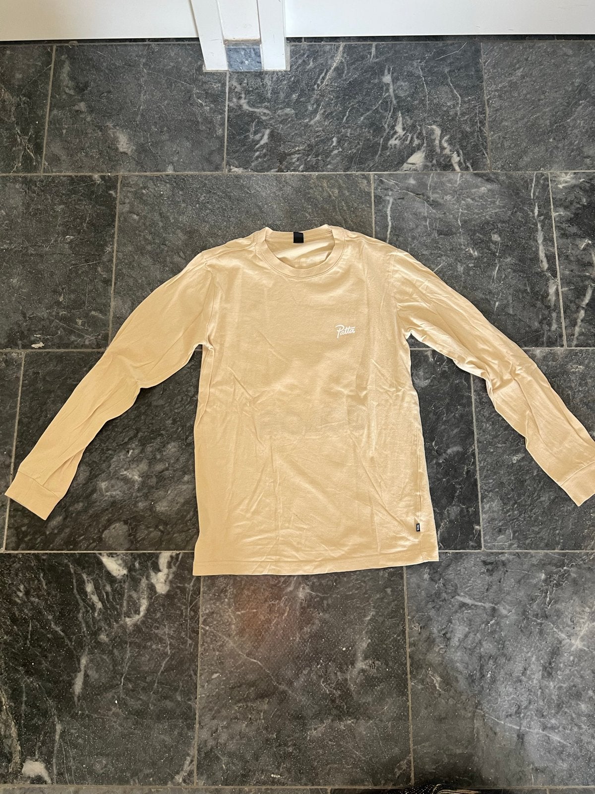 Patta Longsleeve Shirt - In Living Color, Ophalen of Verzenden, Zo goed als nieuw, Maat 46 (S) of kleiner, Beige