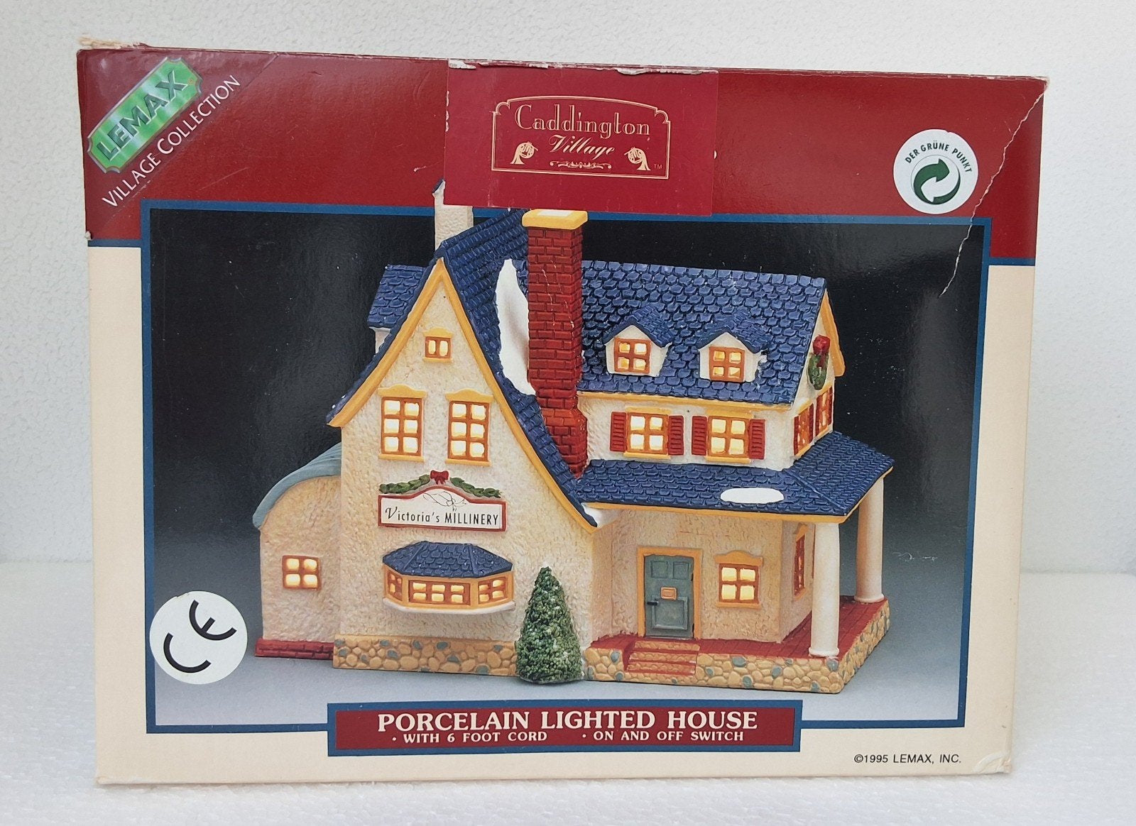 Lemax porcelain lighted house, Diversen, Ophalen of Verzenden, Zo goed als nieuw
