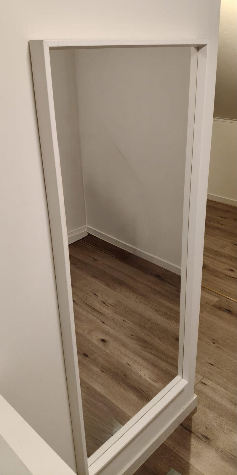 Spiegel wandspiegel passpiegel, Ophalen, Zo goed als nieuw, Rechthoekig, Minder dan 50 cm