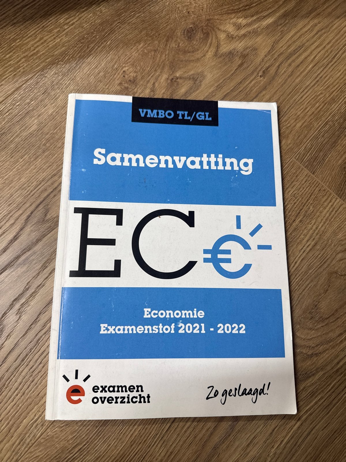 Samenvattingsboekje Economie VMBO TL/GL Examenoverzicht, Ophalen of Verzenden, Zo goed als nieuw, VMBO, Economie
